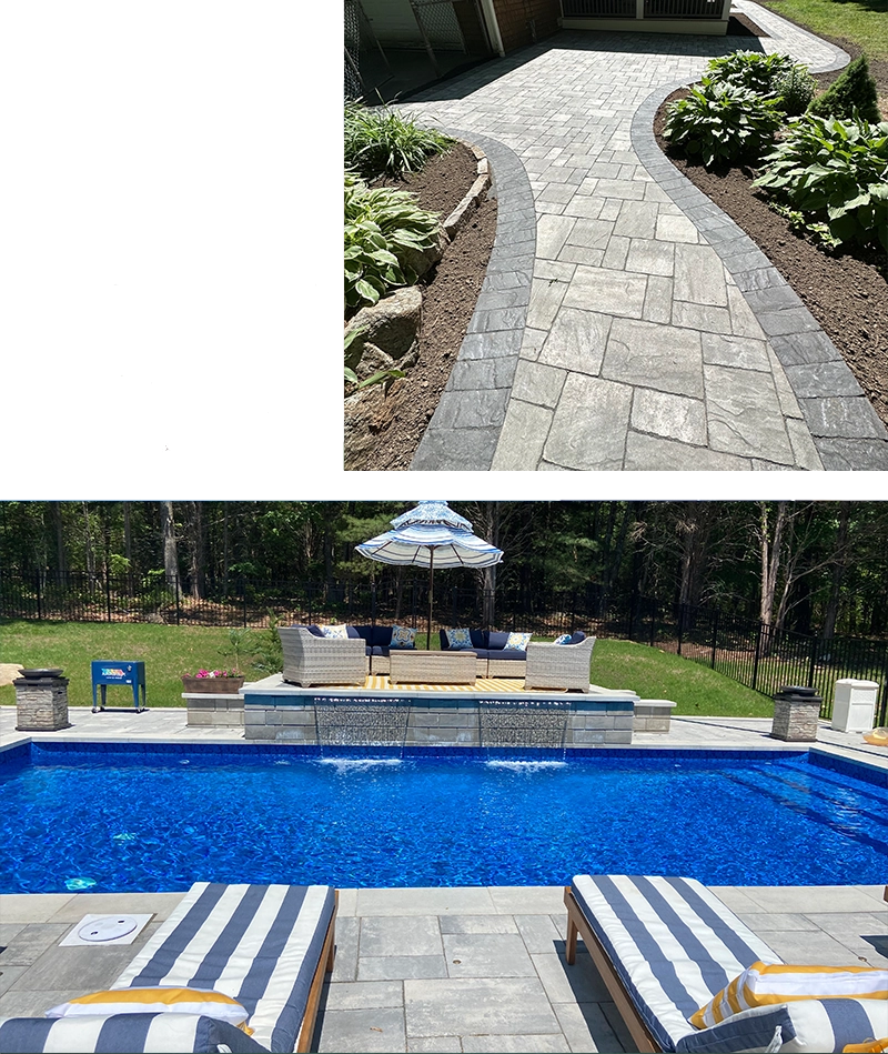 Landscape overview - Pool overview - Fenced Pool