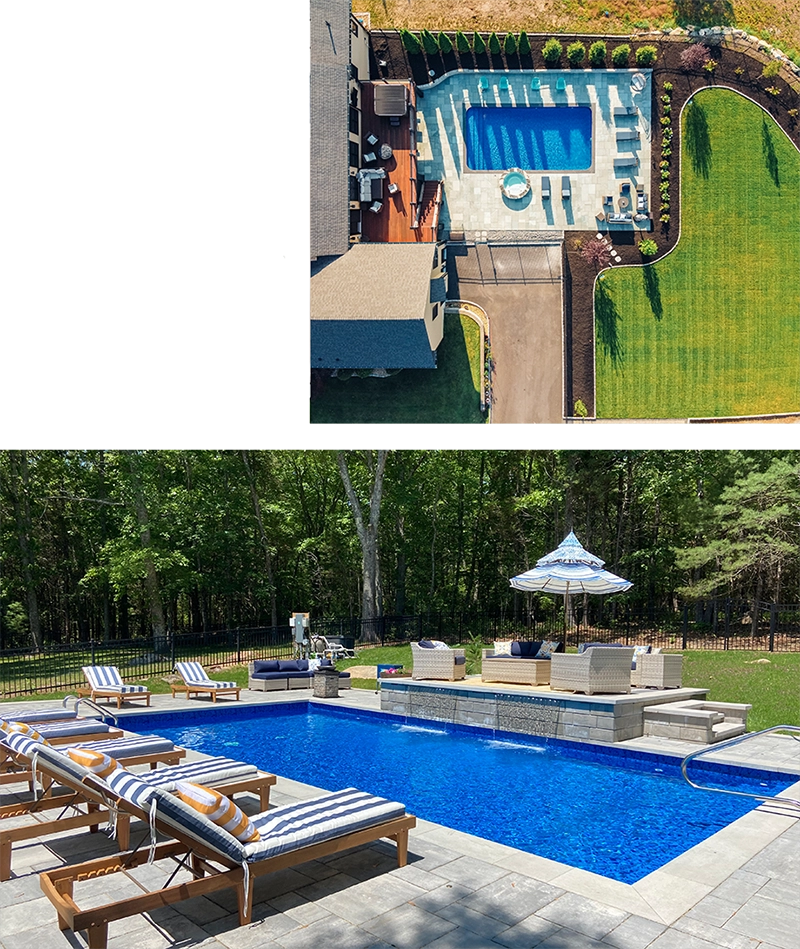 Landscape - Pool - Walkway