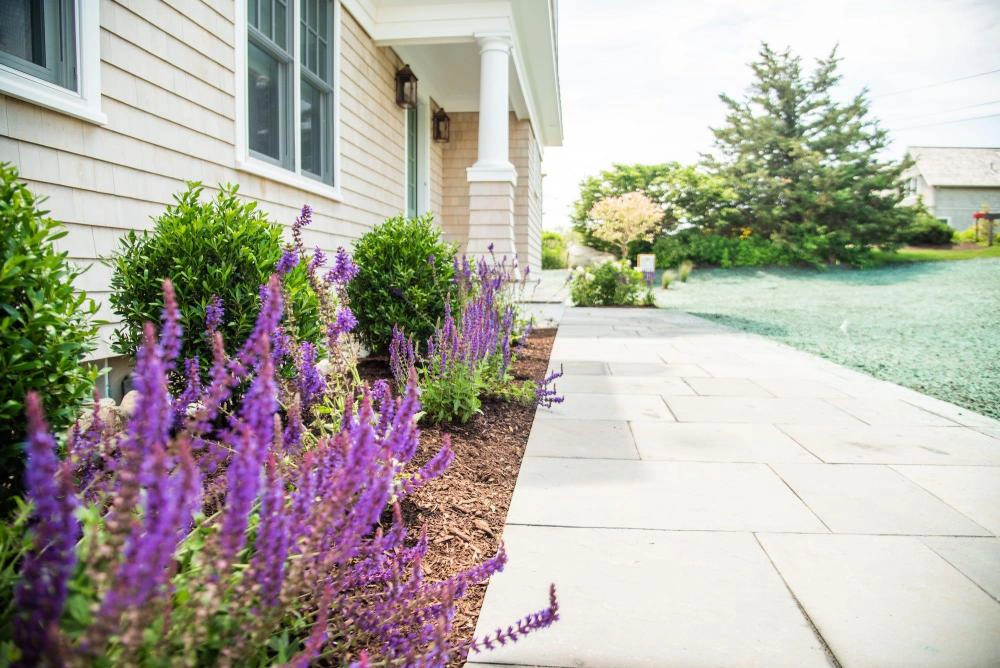 Charlestown, RI view after pavers installed