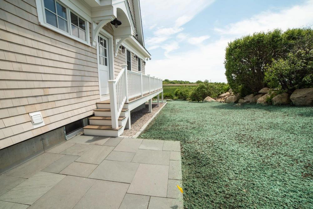 Charlestown, RI pavers side view